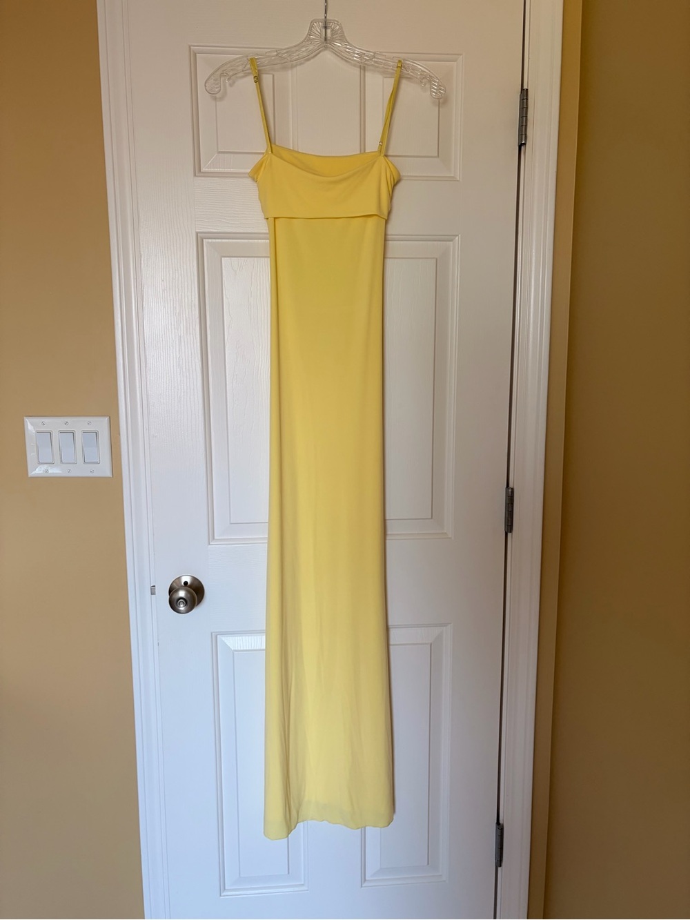Tiger Mist Yellow Bodycon Dress - Picture 2 of 3